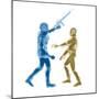 Human figures with firearms-null-Mounted Photographic Print