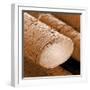 Human Hair Magnified 1250x-null-Framed Photographic Print