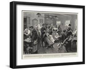 Human Hair Merchants in the Spreewald, Near Berlin-Frederic De Haenen-Framed Giclee Print