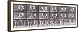 Human Locomotion: Males, 1887-Edward S. Curtis-Framed Giclee Print