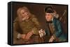 Human Passions-John Collier-Framed Stretched Canvas