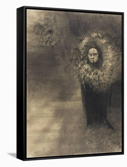 Human Plant, C.1880-Odilon Redon-Framed Stretched Canvas