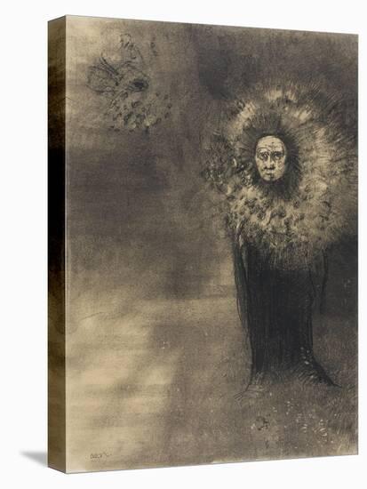 Human Plant, C.1880-Odilon Redon-Stretched Canvas