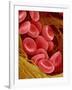 Human Red Blood Cells-Micro Discovery-Framed Photographic Print