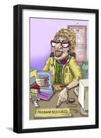 Human Resources-Linda Braucht-Framed Giclee Print