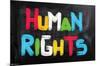 Human Rights-Trends International-Mounted Poster