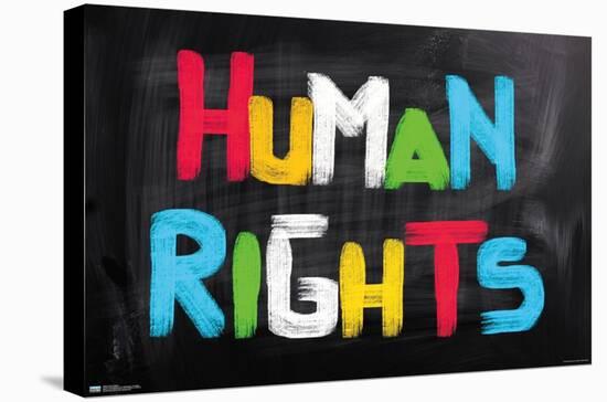 Human Rights-Trends International-Stretched Canvas