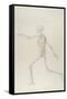 Human Skeleton, Lateral View Seen from the Left, Running, Illustration from 'A Comparative…-George Stubbs-Framed Stretched Canvas