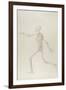 Human Skeleton, Lateral View Seen from the Left, Running, Illustration from 'A Comparative…-George Stubbs-Framed Giclee Print