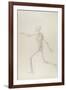 Human Skeleton, Lateral View Seen from the Left, Running, Illustration from 'A Comparative…-George Stubbs-Framed Giclee Print