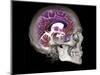 Human Skull and Brain, CT and MRI Scans-null-Mounted Photographic Print