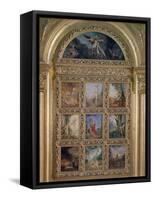 Humanity: the Golden Age Depicting Three Scenes from the Lives of Adam and Eve; the Silver Age…-Gustave Moreau-Framed Stretched Canvas