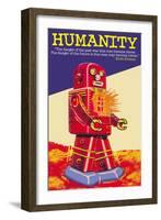 Humanity-null-Framed Art Print