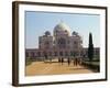 Humayun's Tomb, Completed in 1573, the Forerunner of the Taj Mahal, Delhi, India-Harding Robert-Framed Photographic Print