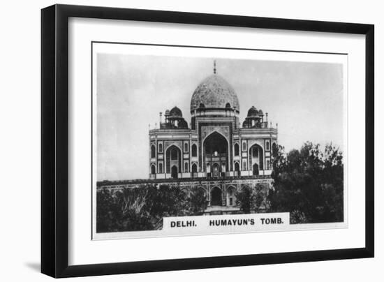 Humayun's Tomb, Delhi, India, C1925-null-Framed Giclee Print