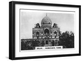Humayun's Tomb, Delhi, India, C1925-null-Framed Giclee Print
