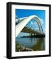 Humber Bay Park Bridge Toronto-null-Framed Art Print