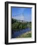 Humber Bridge from the South Bank, Yorkshire, England, United Kingdom-R Mcleod-Framed Photographic Print