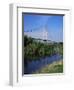 Humber Bridge from the South Bank, Yorkshire, England, United Kingdom-R Mcleod-Framed Photographic Print