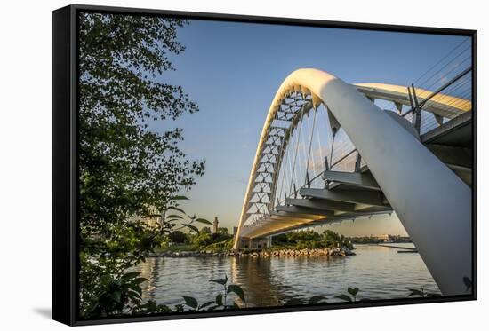 Humber Bridge-ncortez-Framed Stretched Canvas