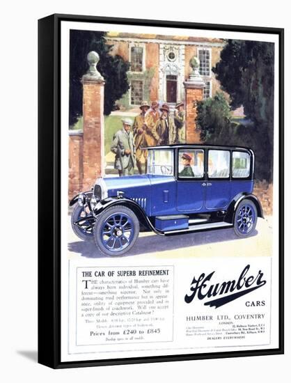 Humber, Cars, UK, 1920-null-Framed Stretched Canvas