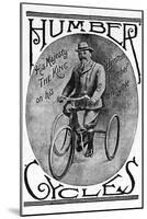 Humber Cycles Advertisement Featuring Edward VII, 1902-null-Mounted Art Print