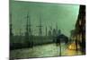 Humber Dockside, Hull, 1882-Grimshaw-Mounted Giclee Print