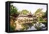 Humble Administrator's Garden in Suzhou, China. Summer Day-frenta-Framed Stretched Canvas