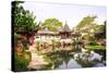 Humble Administrator's Garden in Suzhou, China. Summer Day-frenta-Stretched Canvas