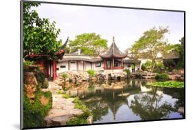 Humble Administrator's Garden in Suzhou, China. Summer Day-frenta-Mounted Photographic Print