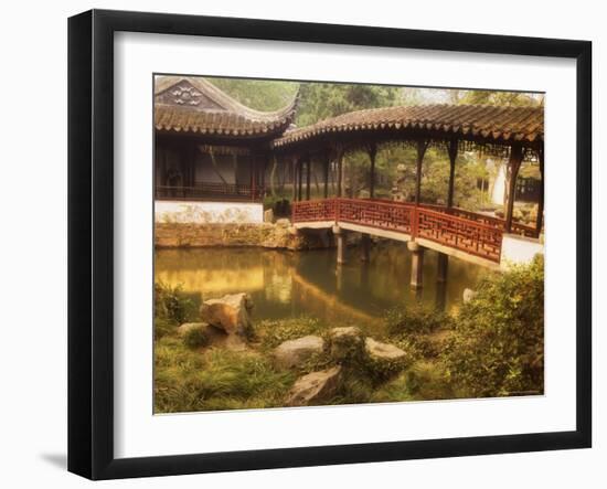 Humble Administrator's Garden, Unesco World Heritage Site, Souzhou (Suzhou), China, Asia-Jochen Schlenker-Framed Photographic Print