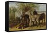 Humble Friends-Henry Weekes-Framed Stretched Canvas