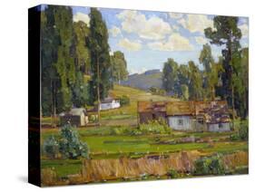 Humble-William Wendt-Stretched Canvas