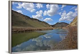 Humboldt River, the First Crossing of Carlin Canyon in Nevada-Richard Wright-Framed Photographic Print