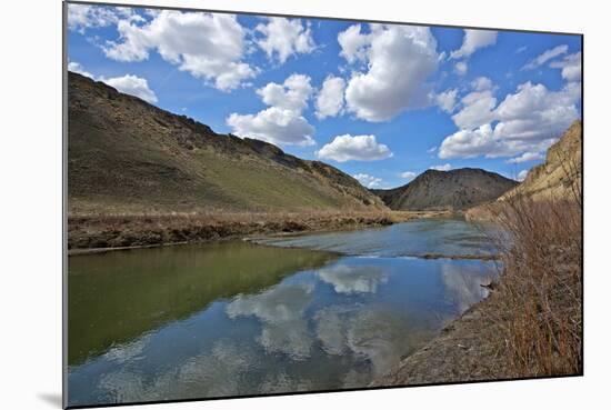 Humboldt River, the First Crossing of Carlin Canyon in Nevada-Richard Wright-Mounted Photographic Print