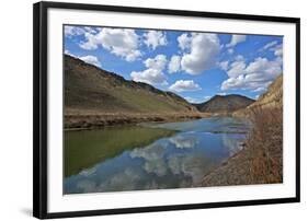 Humboldt River, the First Crossing of Carlin Canyon in Nevada-Richard Wright-Framed Photographic Print