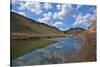 Humboldt River, the First Crossing of Carlin Canyon in Nevada-Richard Wright-Stretched Canvas