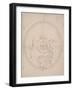 Humfray Gylbert Knight His Charte, C.1582-John Dee-Framed Giclee Print