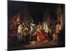 Humiliation of Emperor Frederick Barbarossa by Henry the Lion 1176-Philipp Foltz-Mounted Giclee Print