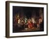 Humiliation of Emperor Frederick Barbarossa by Henry the Lion 1176-Philipp Foltz-Framed Giclee Print