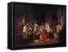 Humiliation of Emperor Frederick Barbarossa by Henry the Lion 1176-Philipp Foltz-Framed Stretched Canvas