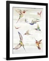 Humming II-Aimee Wilson-Framed Art Print