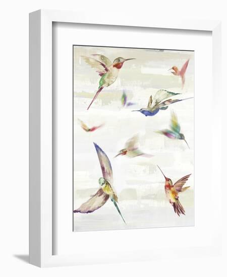 Humming II-Aimee Wilson-Framed Art Print