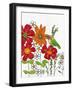 Humming on a Petal-Blenda Tyvoll-Framed Art Print