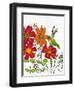 Humming on a Petal-Blenda Tyvoll-Framed Art Print