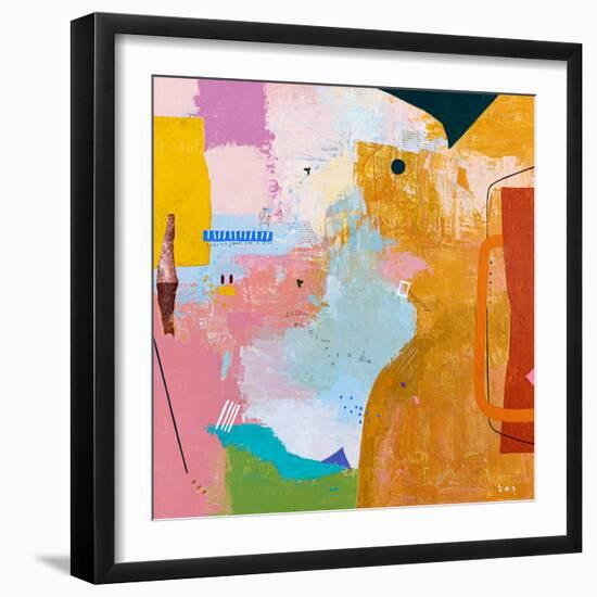 Humming-Hyunah Kim-Framed Art Print