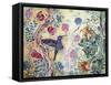 Hummingbird Delight-Lauren Moss-Framed Stretched Canvas