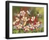 Hummingbird Feeding Frenzy-William Vanderdasson-Framed Giclee Print