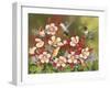 Hummingbird Feeding Frenzy-William Vanderdasson-Framed Giclee Print