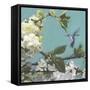 Hummingbird Florals I-Rick Novak-Framed Stretched Canvas